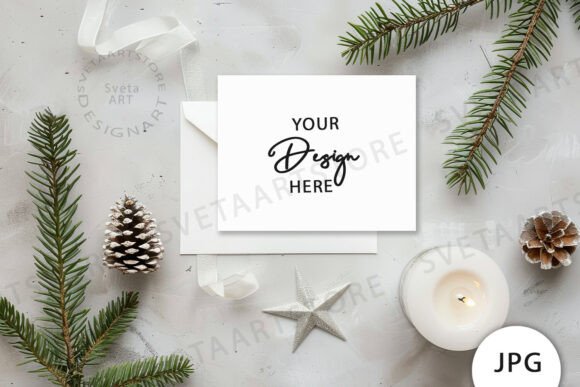 Download Christmas Aesthetic Mockup JPG - Premium Resources