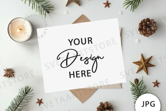 Download Christmas Aesthetic Mockup JPG - Premium Resources