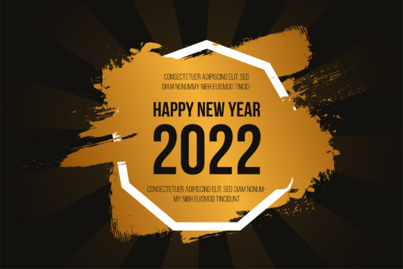 Download Happy New Year Background Gold Black - Premium Bundle