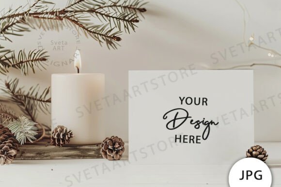 Download Christmas Aesthetic Mockup JPG - Premium Resources