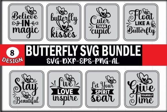Download Butterfly SVG Bundle - Butterfly Collection