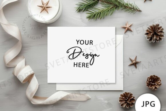Download Christmas Aesthetic Mockup JPG - Premium Resources