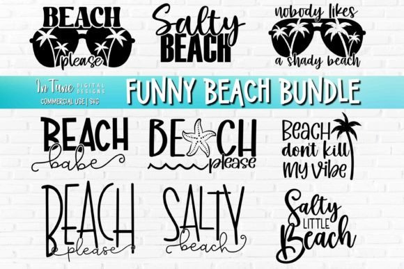 Download Funny Beach SVG Bundle - Funny beach svg Collection